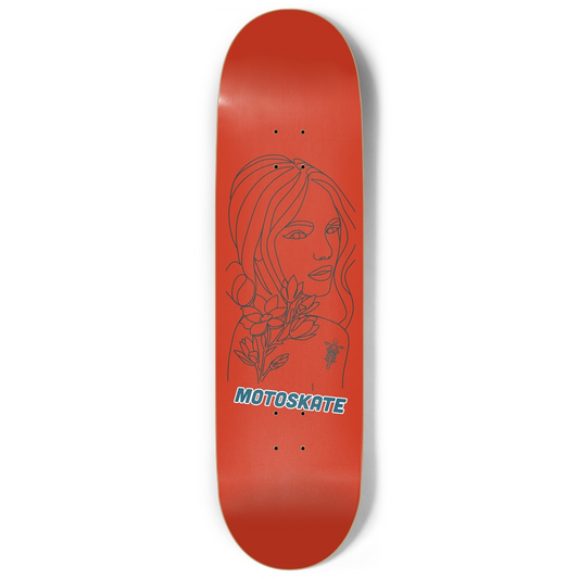 Fleur de Moto Skateboard