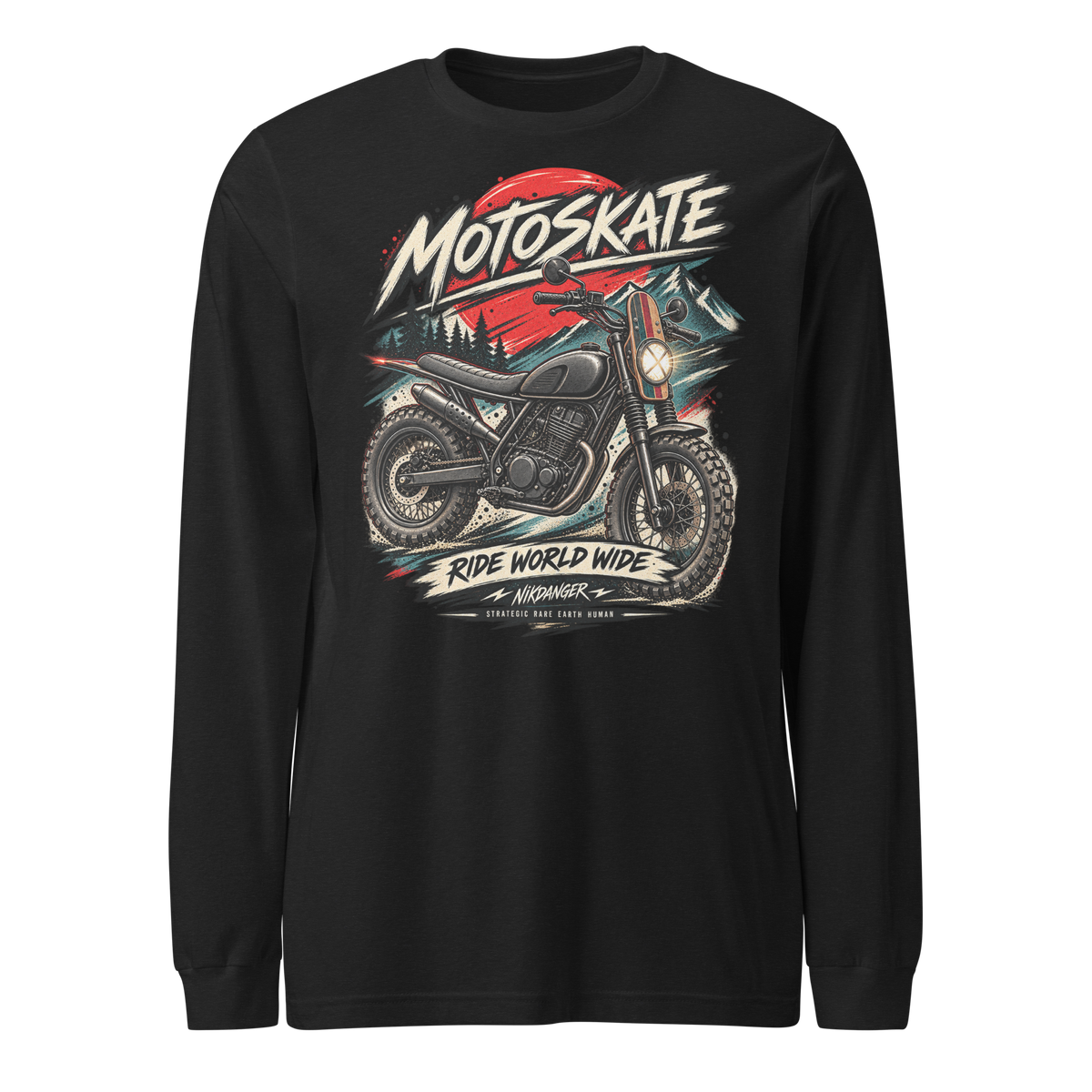Men's Scramble Mountain Long Sleeve Tee