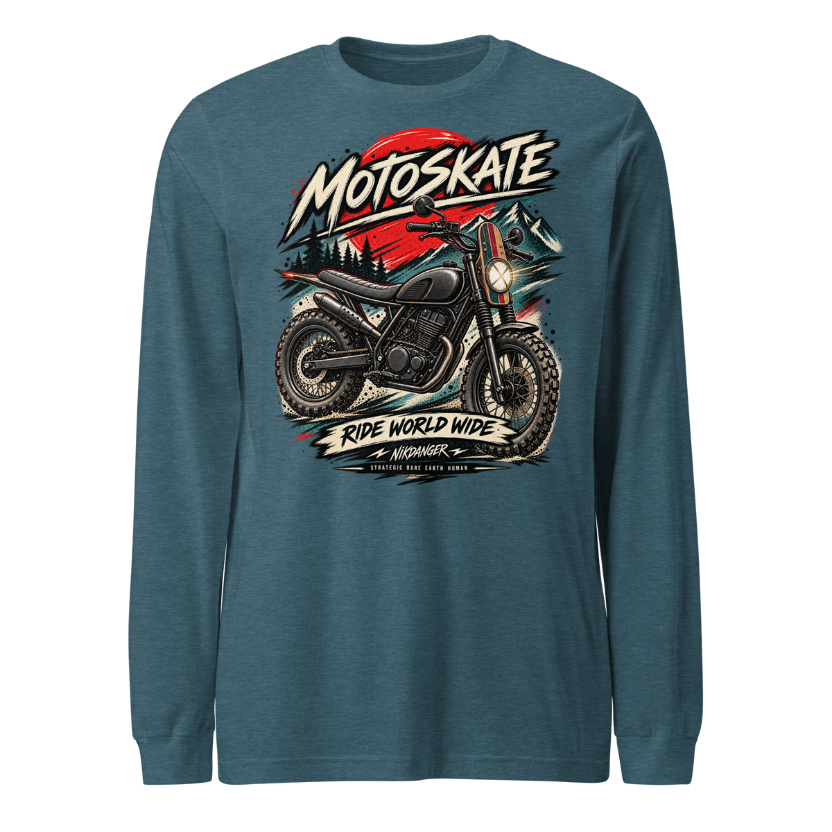 Men's Scramble Mountain Long Sleeve Tee