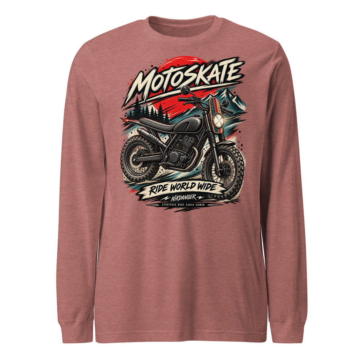 Men's Scramble Mountain Long Sleeve Tee