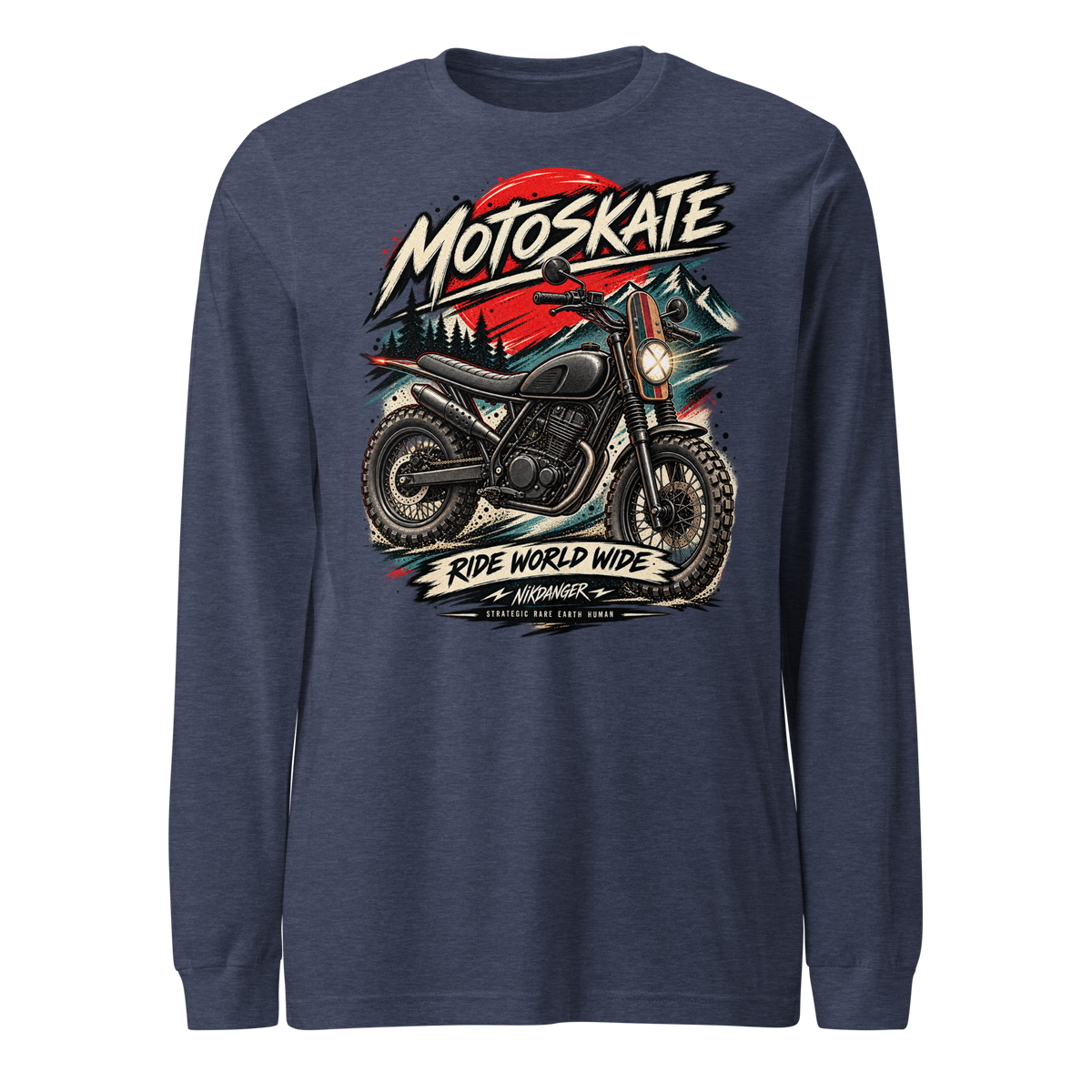 Men's Scramble Mountain Long Sleeve Tee